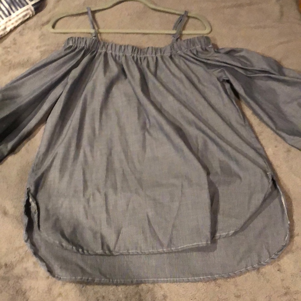Off the shoulder seven sister blouse